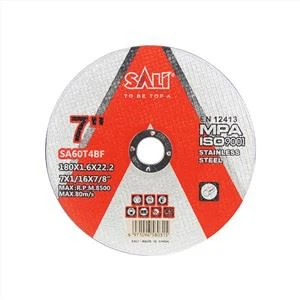 SALI 7-tolline 60-kraadine SGP Inox-ratas