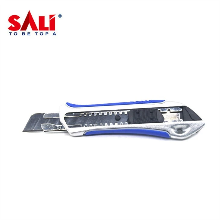Zinc alloy retractable utility knife  (3)