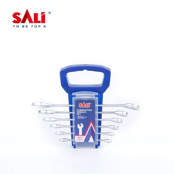 SALI 9 Pcs Combination Spanner Set Industrial-grade Hand Wrench Set Use For Household